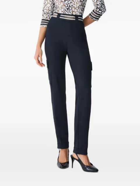 One Up Calça cargo com listras no cós