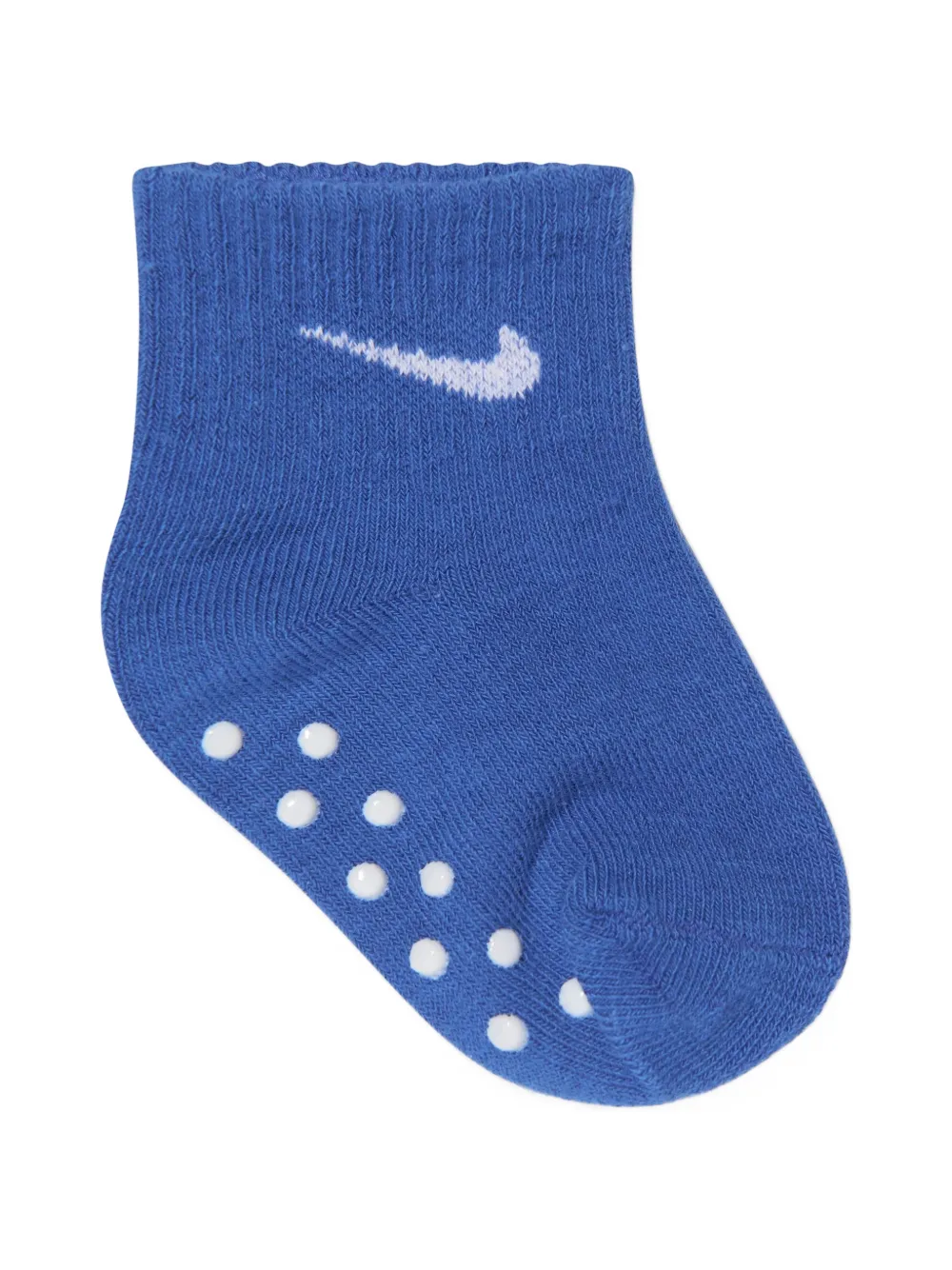Nike Kids Zes paar sokken met logodetail Wit
