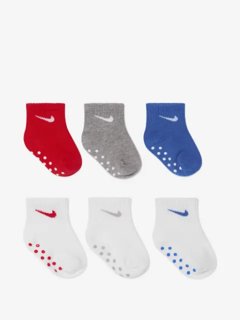 Nike Kids logo-detail socks (set of six)