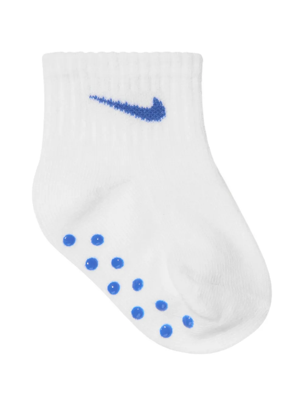 Nike Kids Zes paar sokken met logodetail Wit