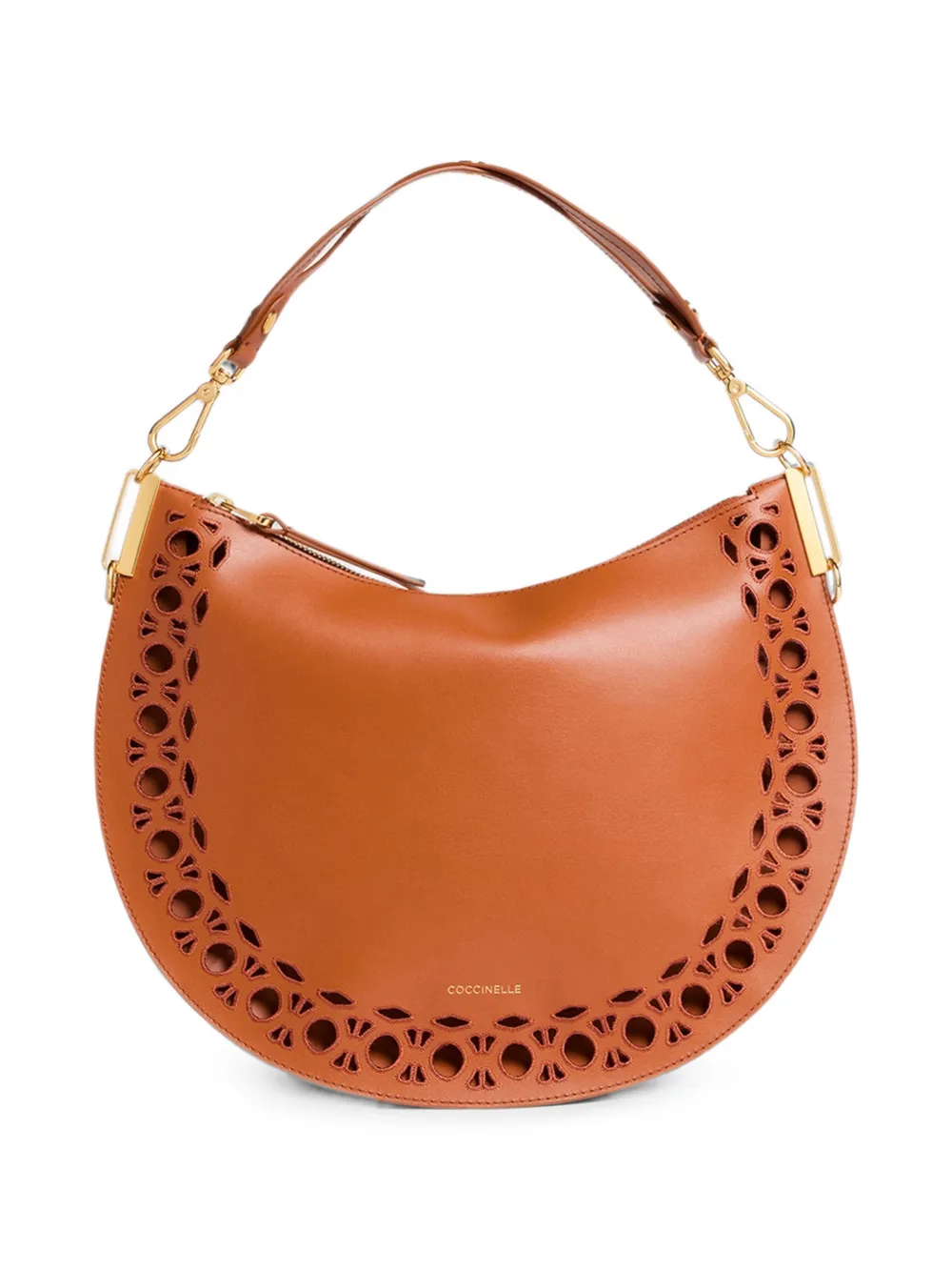 Coccinelle Borsa tote Sunup media traforata - Arancione