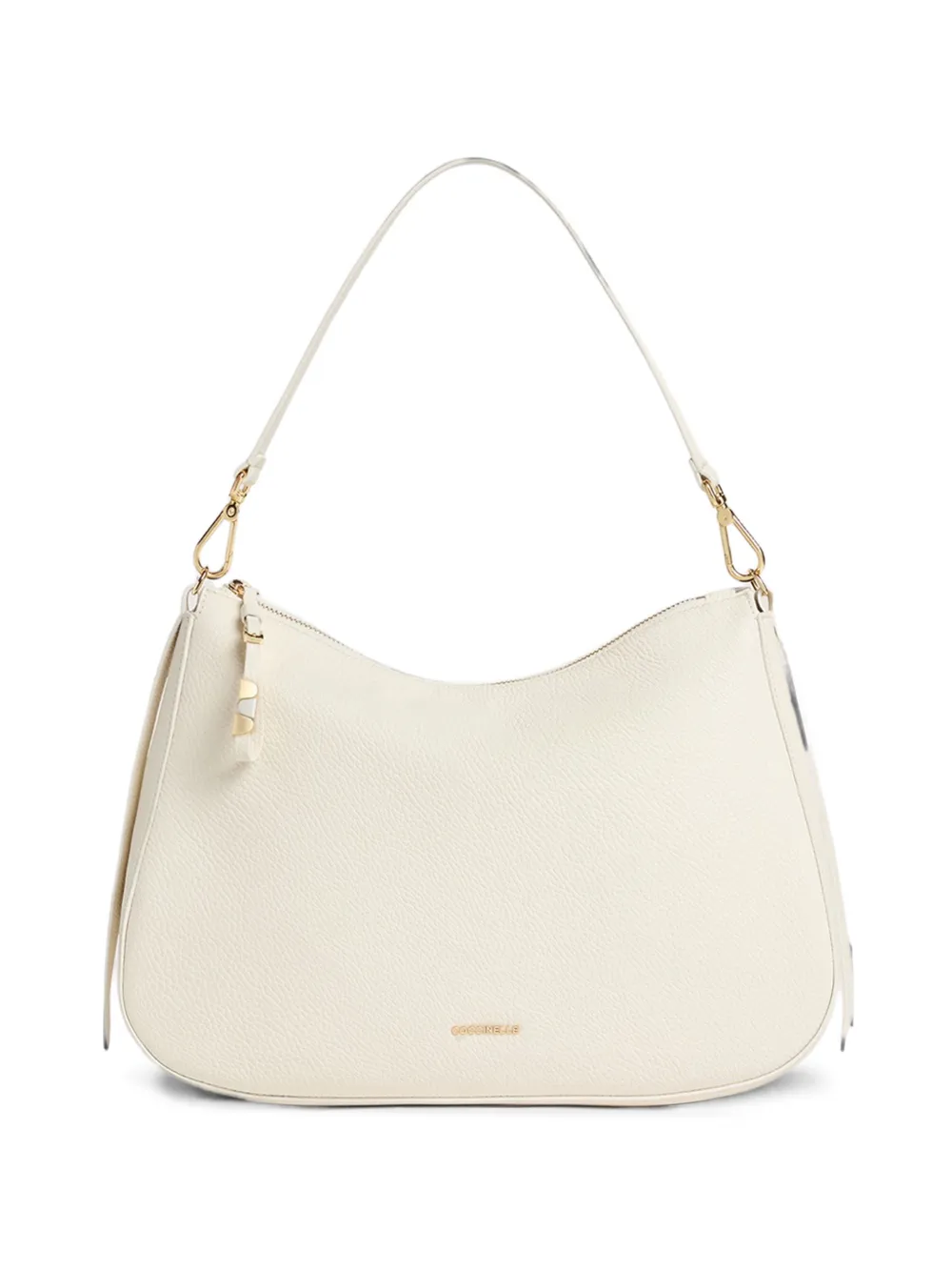 Coccinelle small Nory grained-leather shoulder bag - Toni neutri