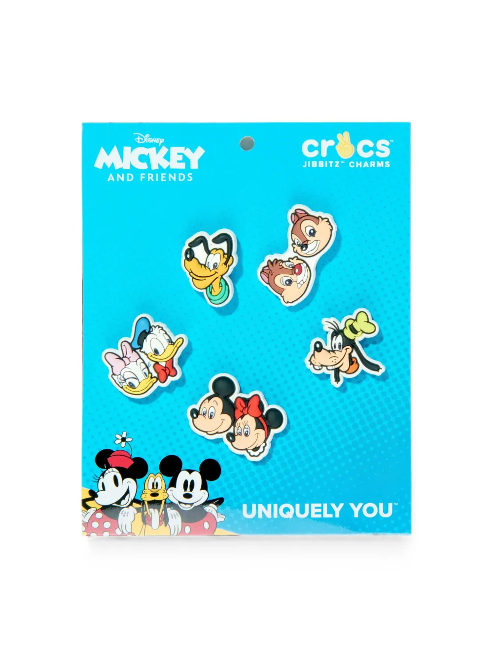 Crocs Kids Disney Jibbitz shoe charms (five-pack set) - Weiß