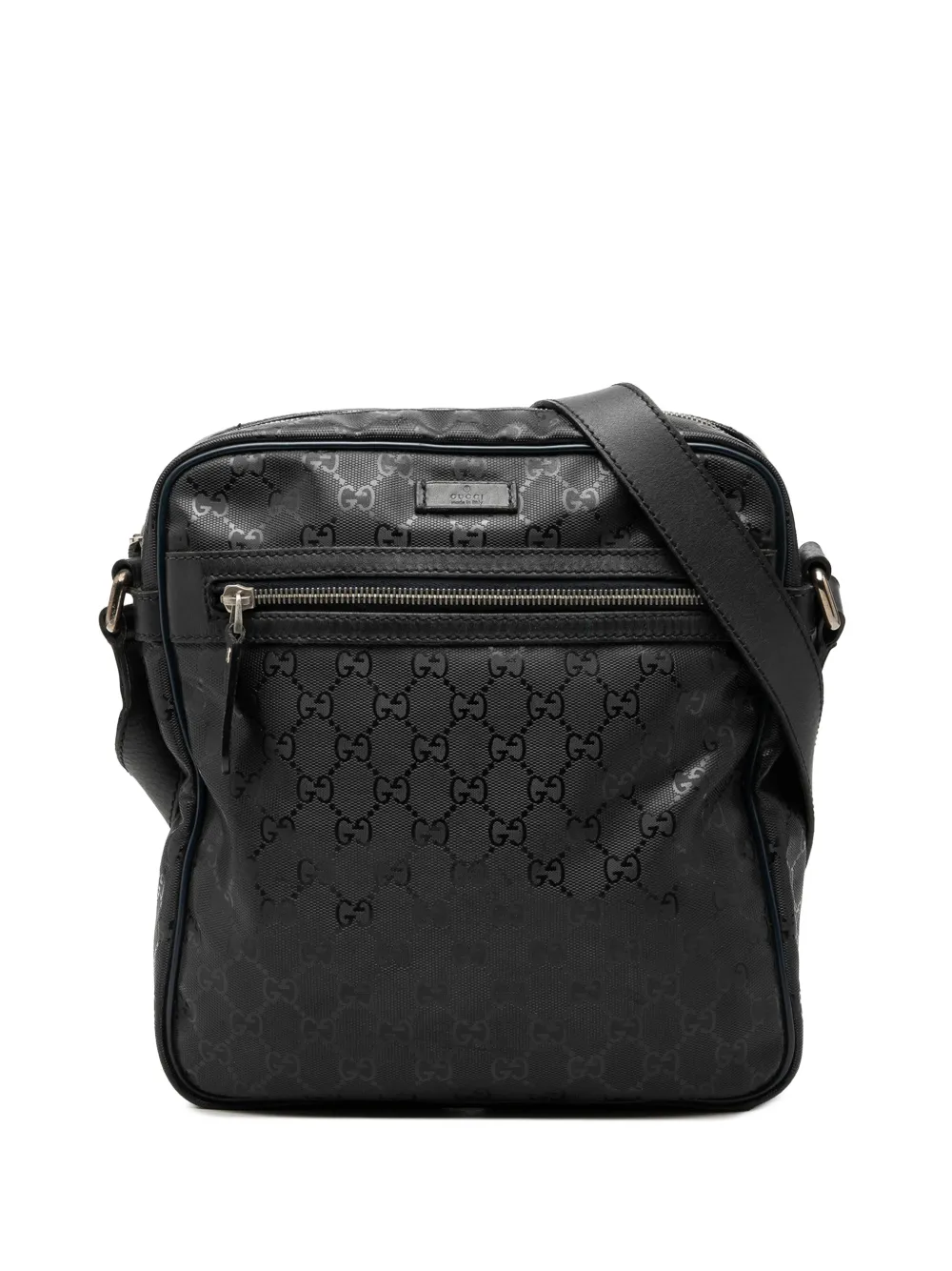 Gucci Pre-Owned 2000-2015 GG Imprime crossbody bag - Nero