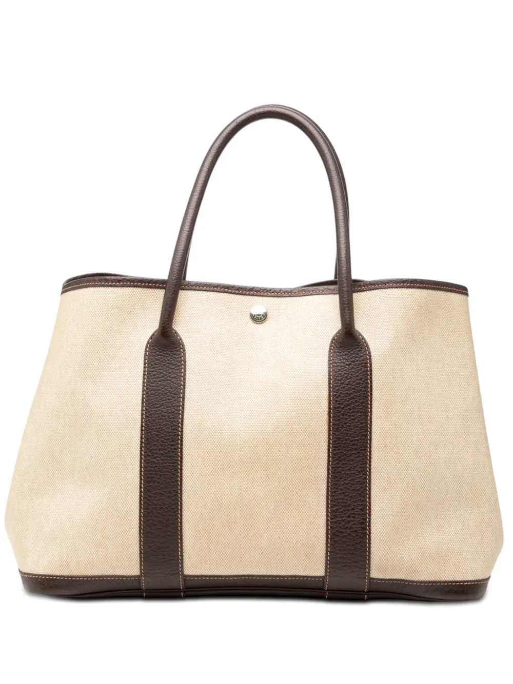 Hermès Pre-Owned 2015 Toile and Negonda Garden Party 36 tote bag - Toni neutri