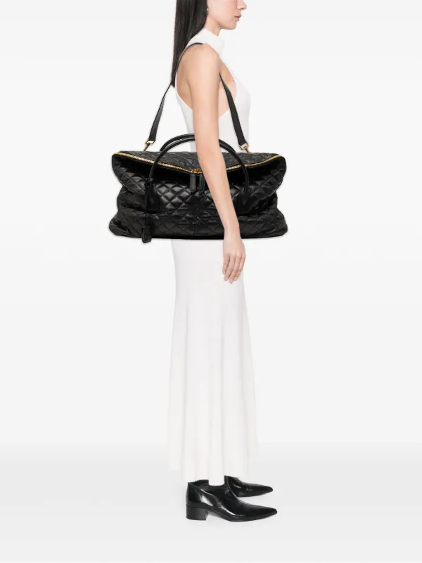 Saint Laurent Pre-Owned 2023 キルティング カーフスキンES