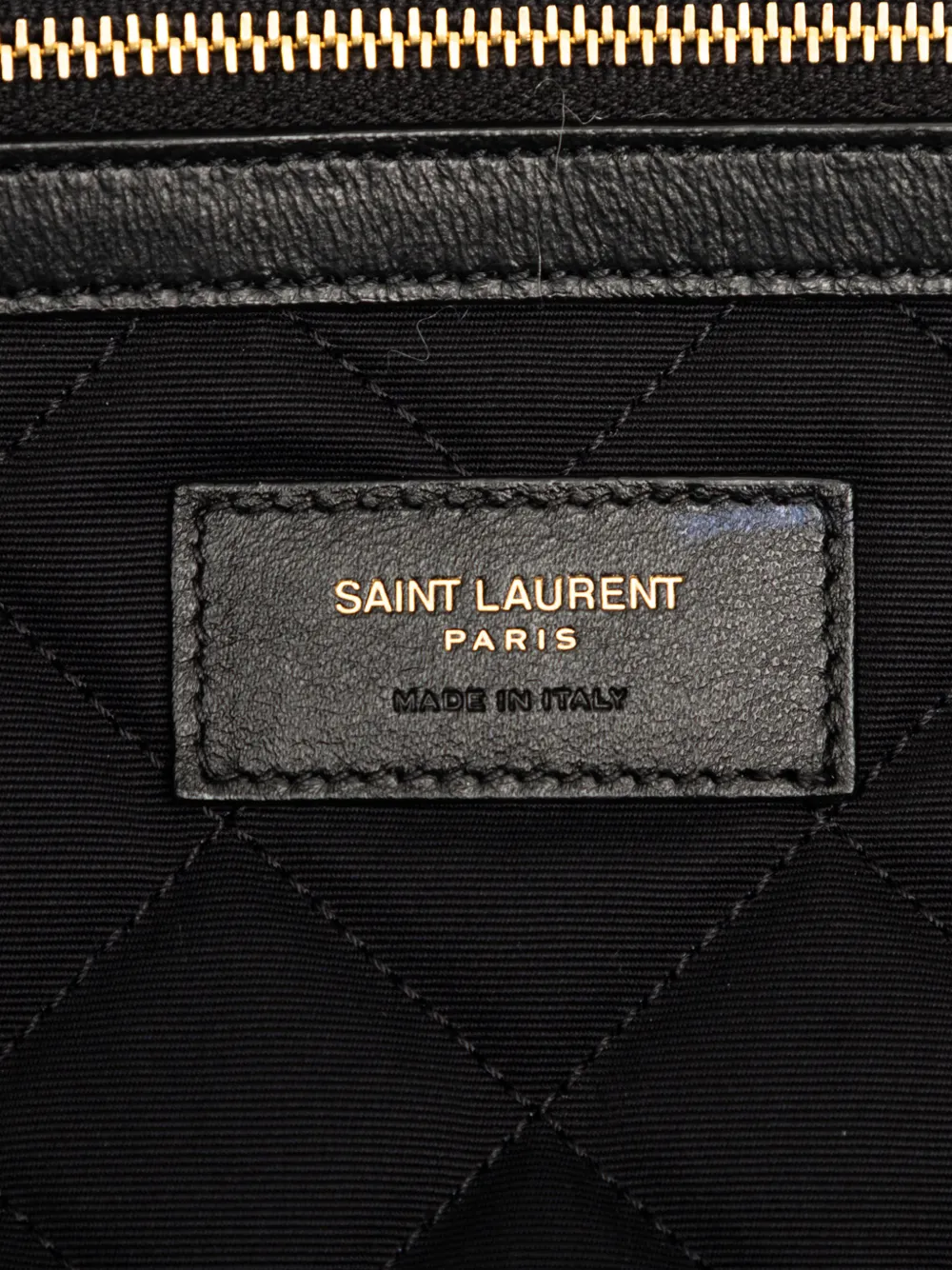 Saint Laurent Pre-Owned 2023 キルティング カーフスキンES 