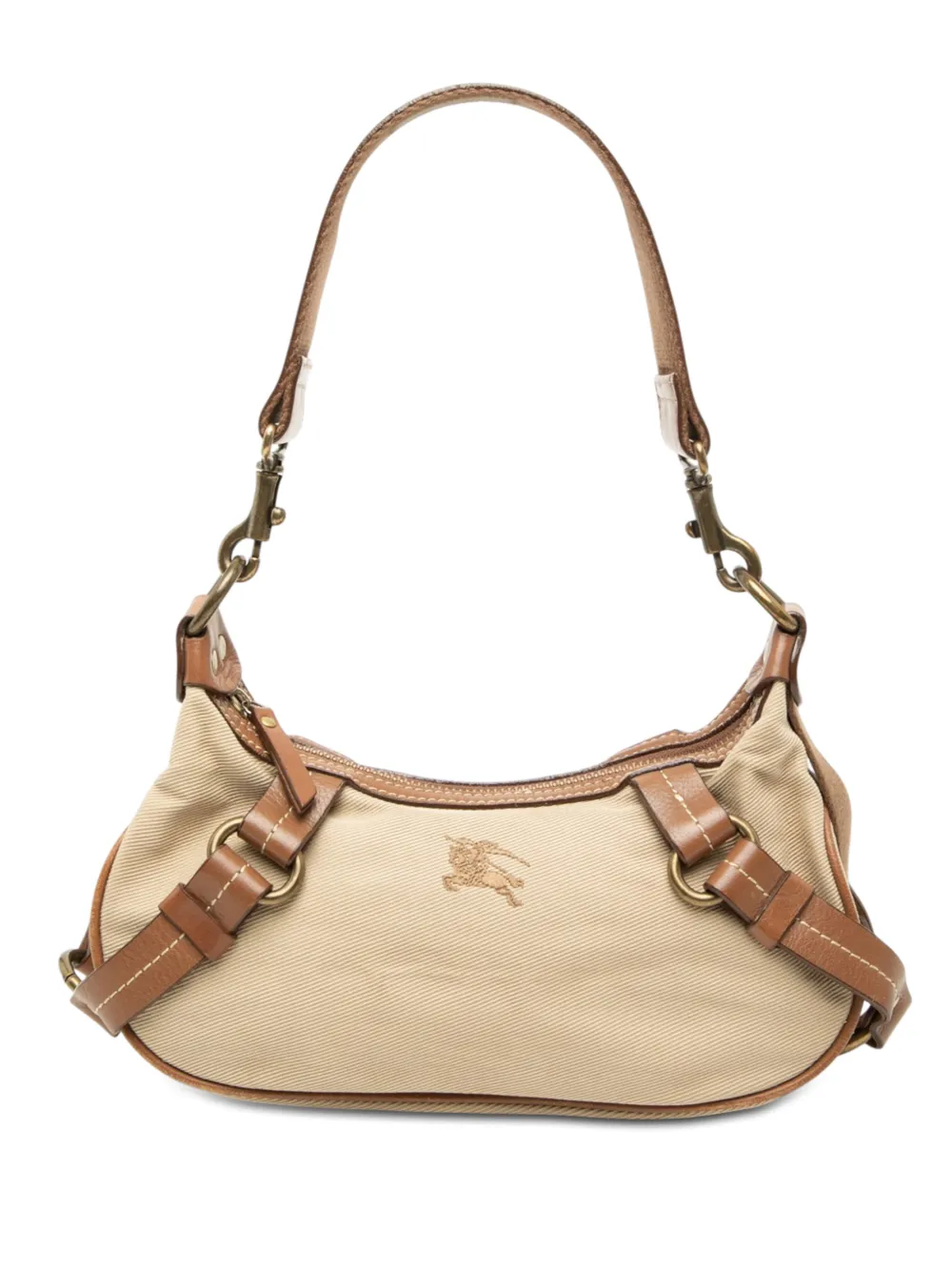 Burberry Pre-Owned 1990-2015 Canvas shoulder bag - Neutrals