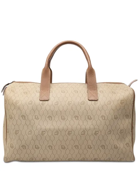 Christian Dior Pre-Owned 20th Century Honeycomb Coated Canvas boston bag