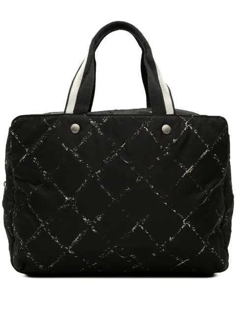 CHANEL Pre-Owned bolsa de mano Old Travel Line de nylon 1997-1999