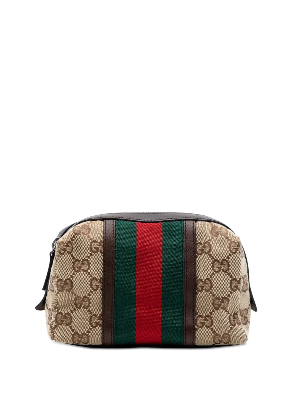 Gucci Pre-Owned 2000-2015 GG Canvas Web pouch - Toni neutri