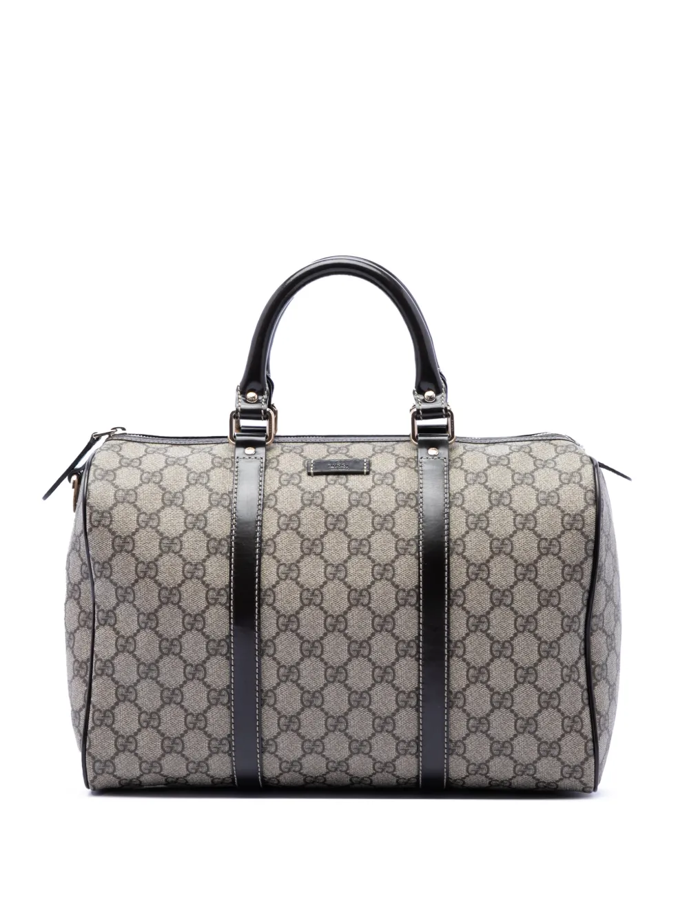 Gucci Pre-Owned 2016-2026 Medium GG Supreme Joy boston bag - Neutrals
