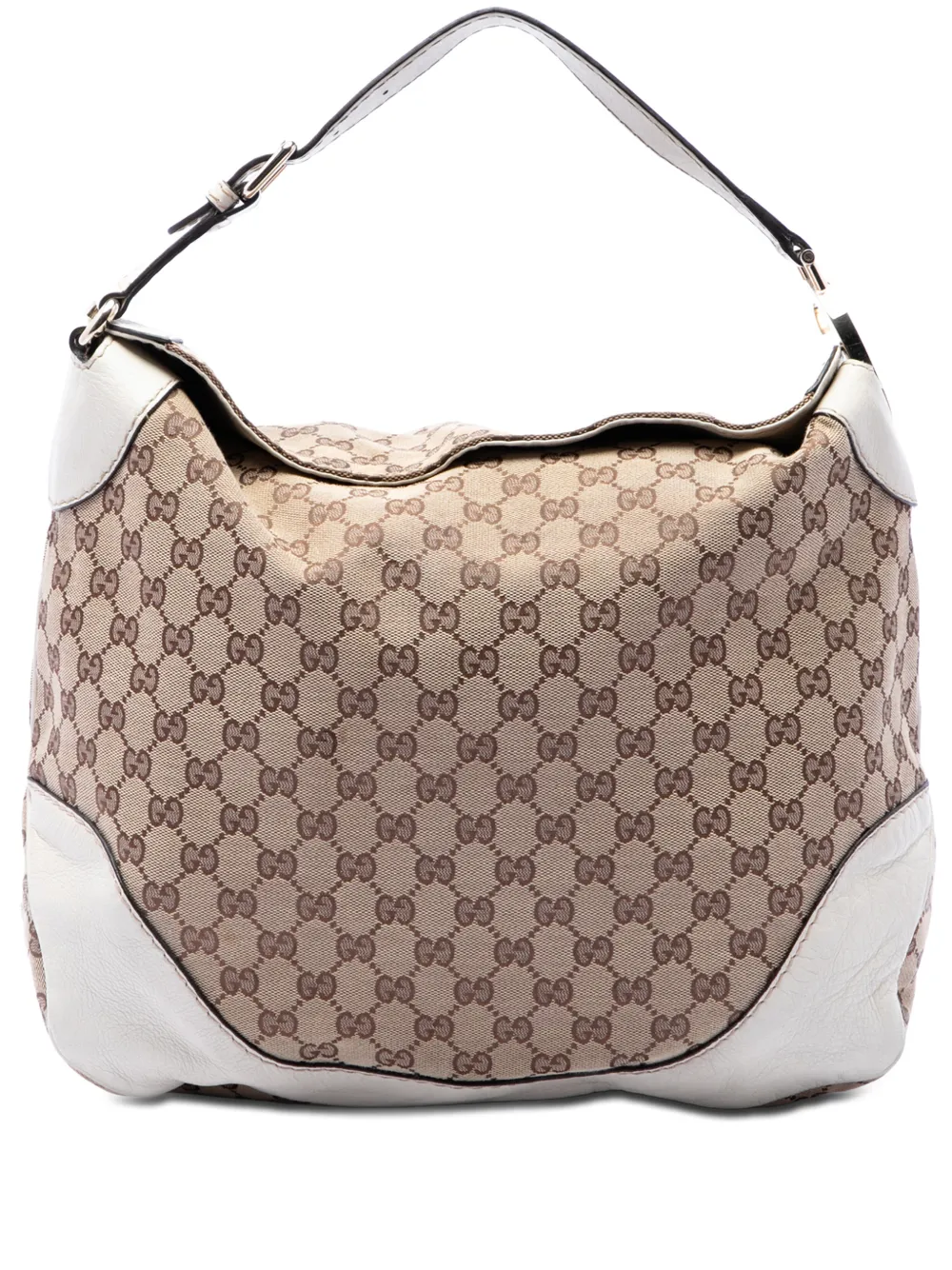 Gucci Pre-Owned 2016-2026 GG Canvas Charlotte Hobo tote bag - Bianco