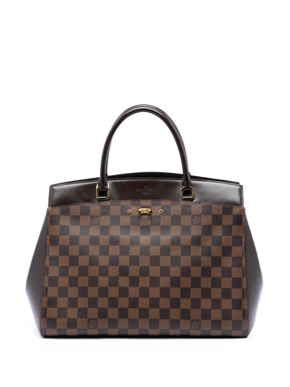 Louis Vuitton Pre-Owned 2014 Damier Ebene Rivoli MM satchel - Marrone