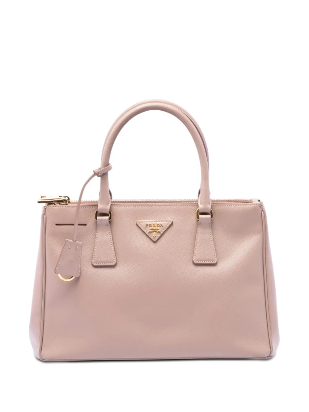 Prada Pre-Owned 2013-2026 Small Saffiano Lux Galleria Double Zip satchel - Rosa