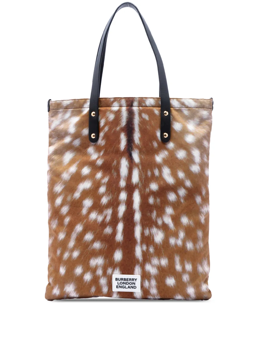 Burberry Pre-Owned 2018-2023 Pony Hair tote bag - Marrone