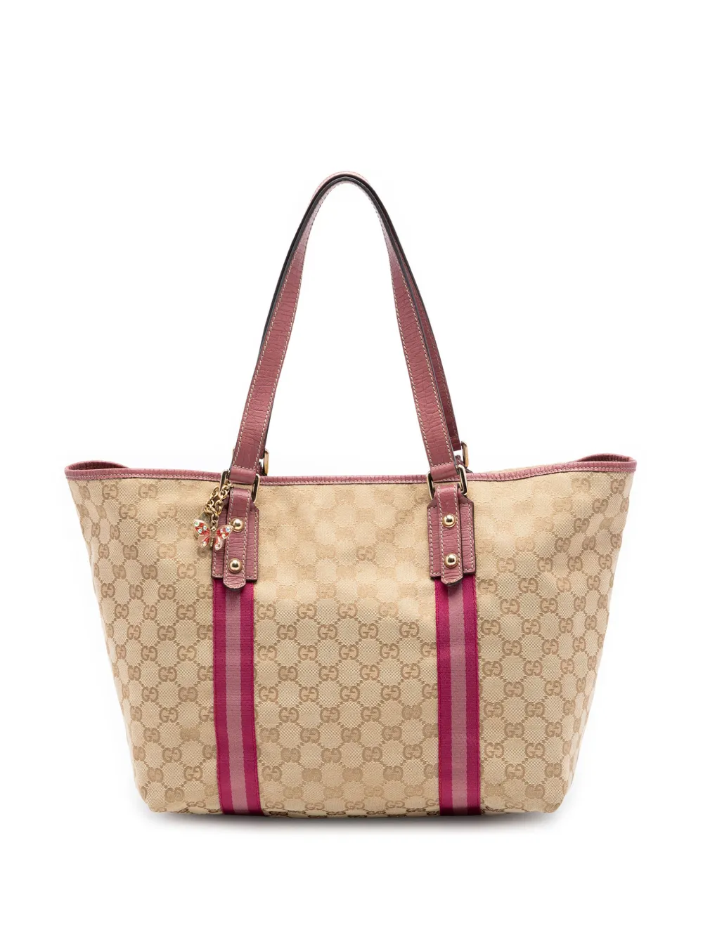 Gucci Pre-Owned 2000-2015 Large GG Canvas Jolicoeur tote bag - Rosa