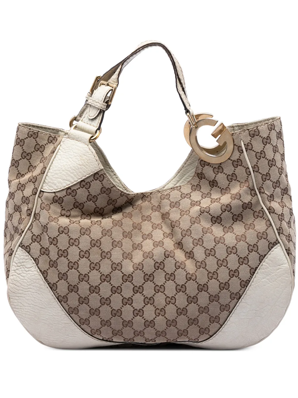 Gucci Pre-Owned 2016-2026 GG Canvas Charlotte tote bag - Bianco