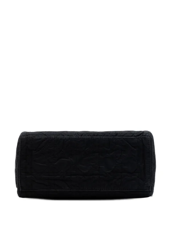 Christian Dior Pre-Owned 1999 Medium Nylon Cannage Lady Dior