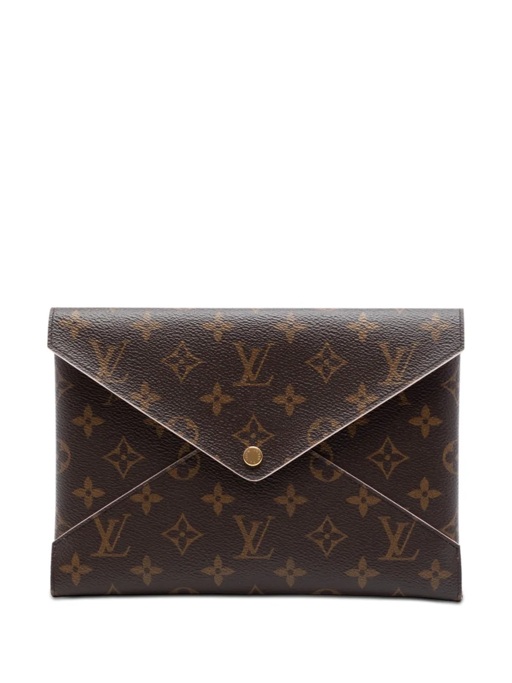 Louis Vuitton Pre-Owned 2020 Monogram Pochette Kirigami GM clutch bag - Brown