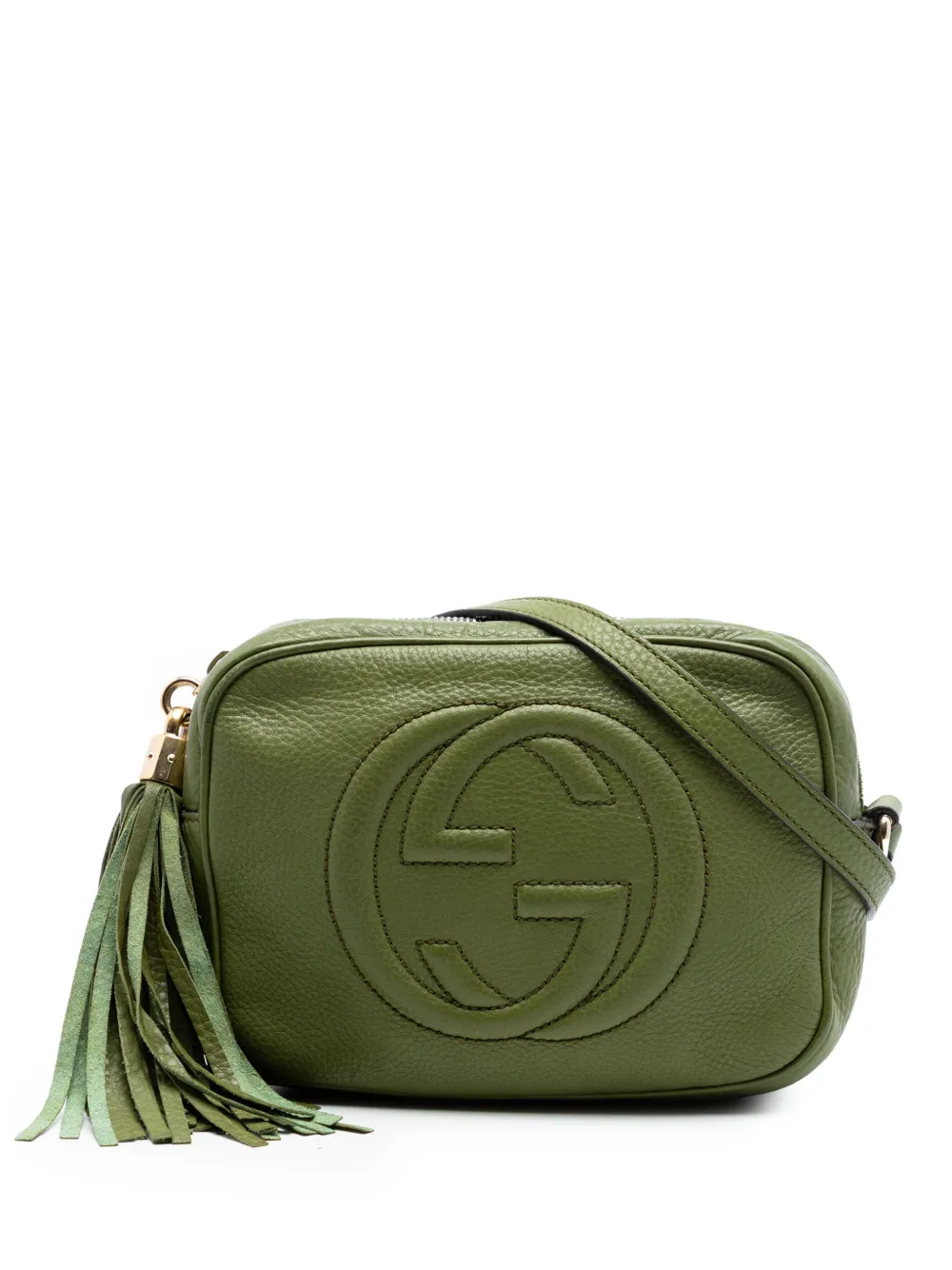 Gucci Pre-Owned 2016-2026 Soho Disco Umhängetasche aus Leder - Grün