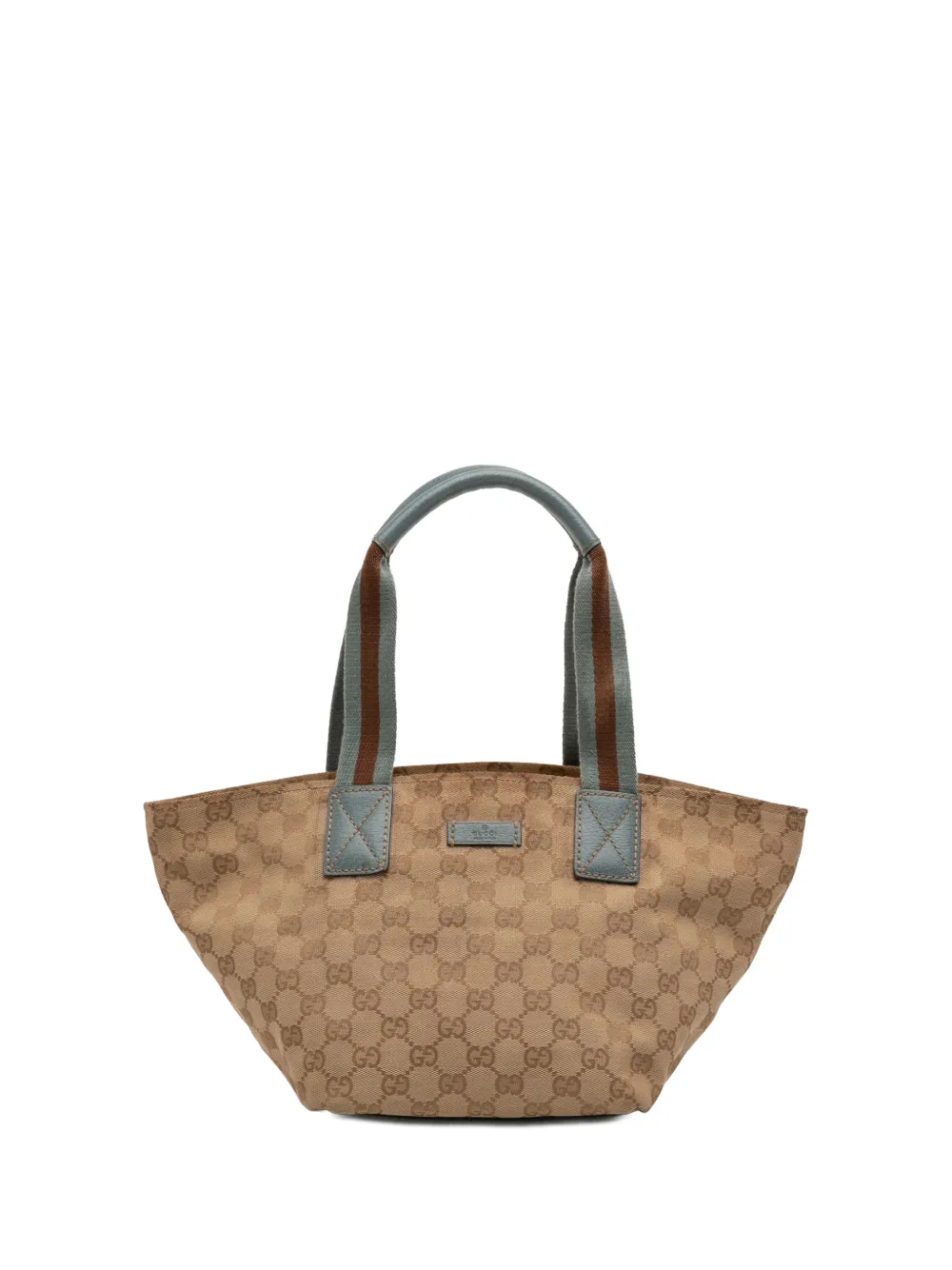 Gucci Pre-Owned 2000-2015 GG Canvas Web tote bag - Toni neutri