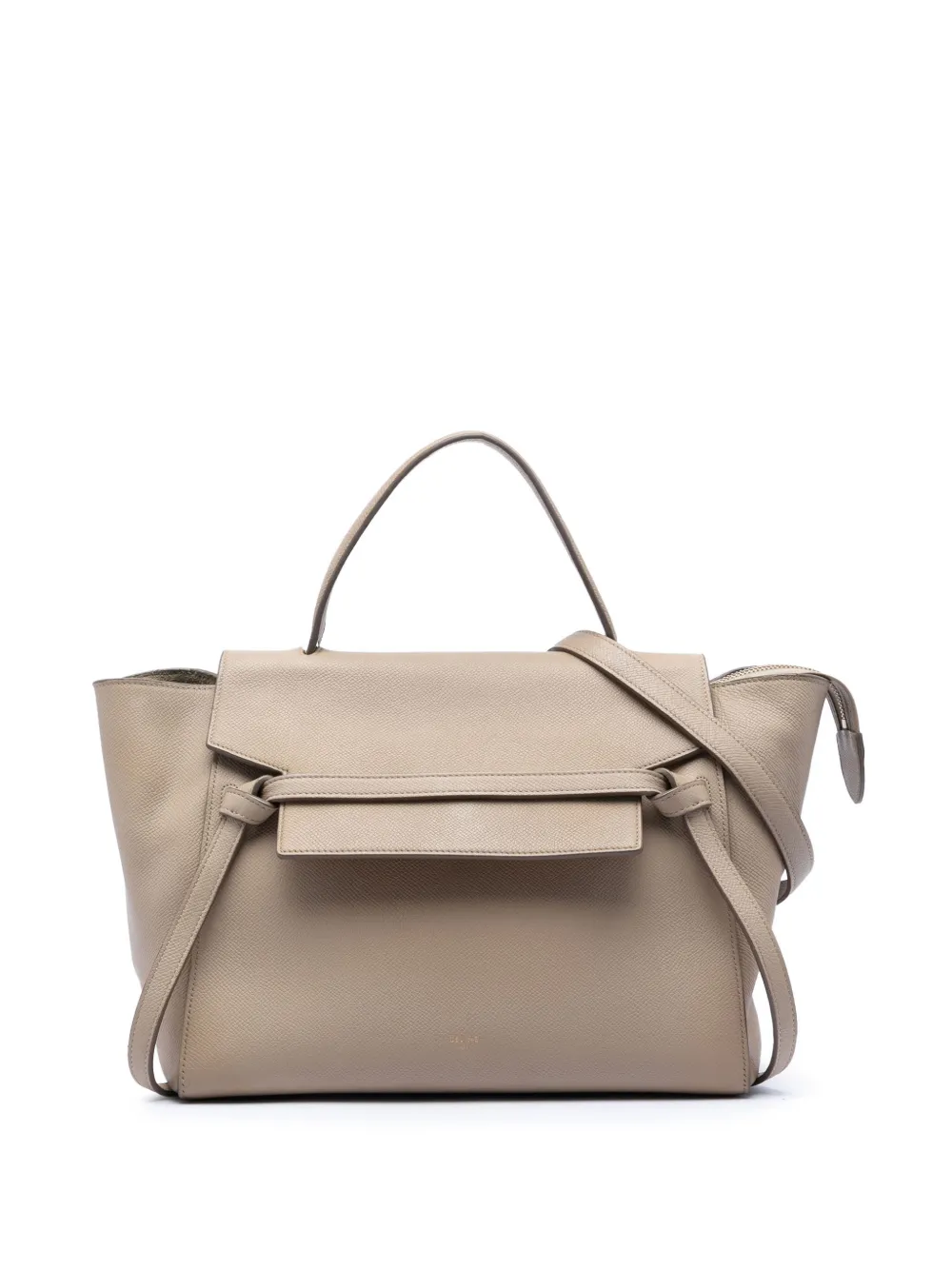 Celine Pre-Owned 2015 Mini Grained Calfskin Belt Bag satchel - Neutrals