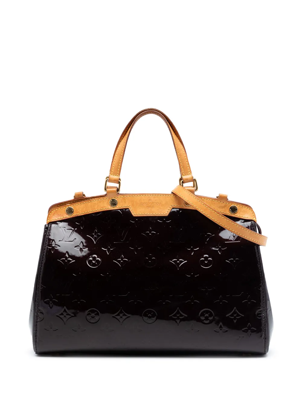 Louis Vuitton Pre-Owned 1990-2020 Monogram Vernis Brea MM satchel - Viola