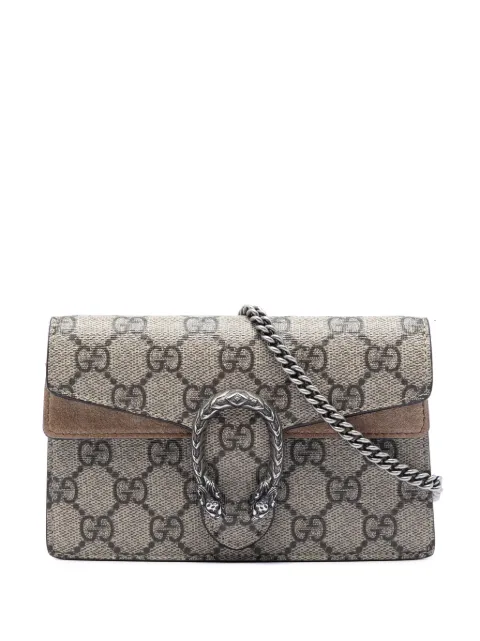 Gucci Pre-Owned 2016-2026 Mini GG Supreme Dionysus crossbody bag