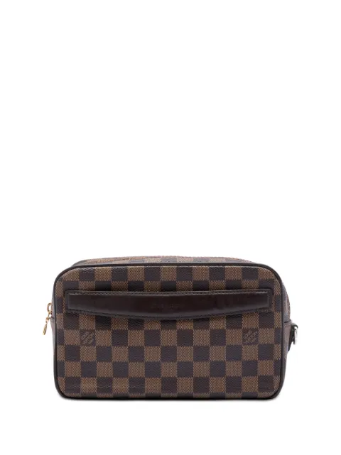 Louis Vuitton Pre-Owned 2016 Damier Ebene Pochette Saint Paul clutch bag