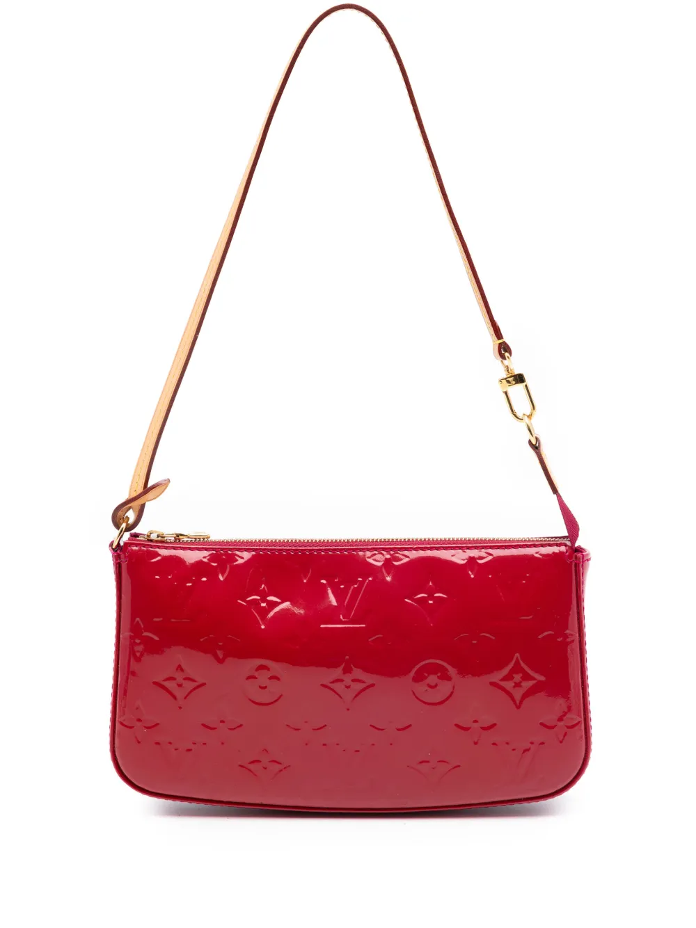 Louis Vuitton Pre-Owned 2013 Monogram Vernis Pochette Accessoires shoulder bag - Rosso