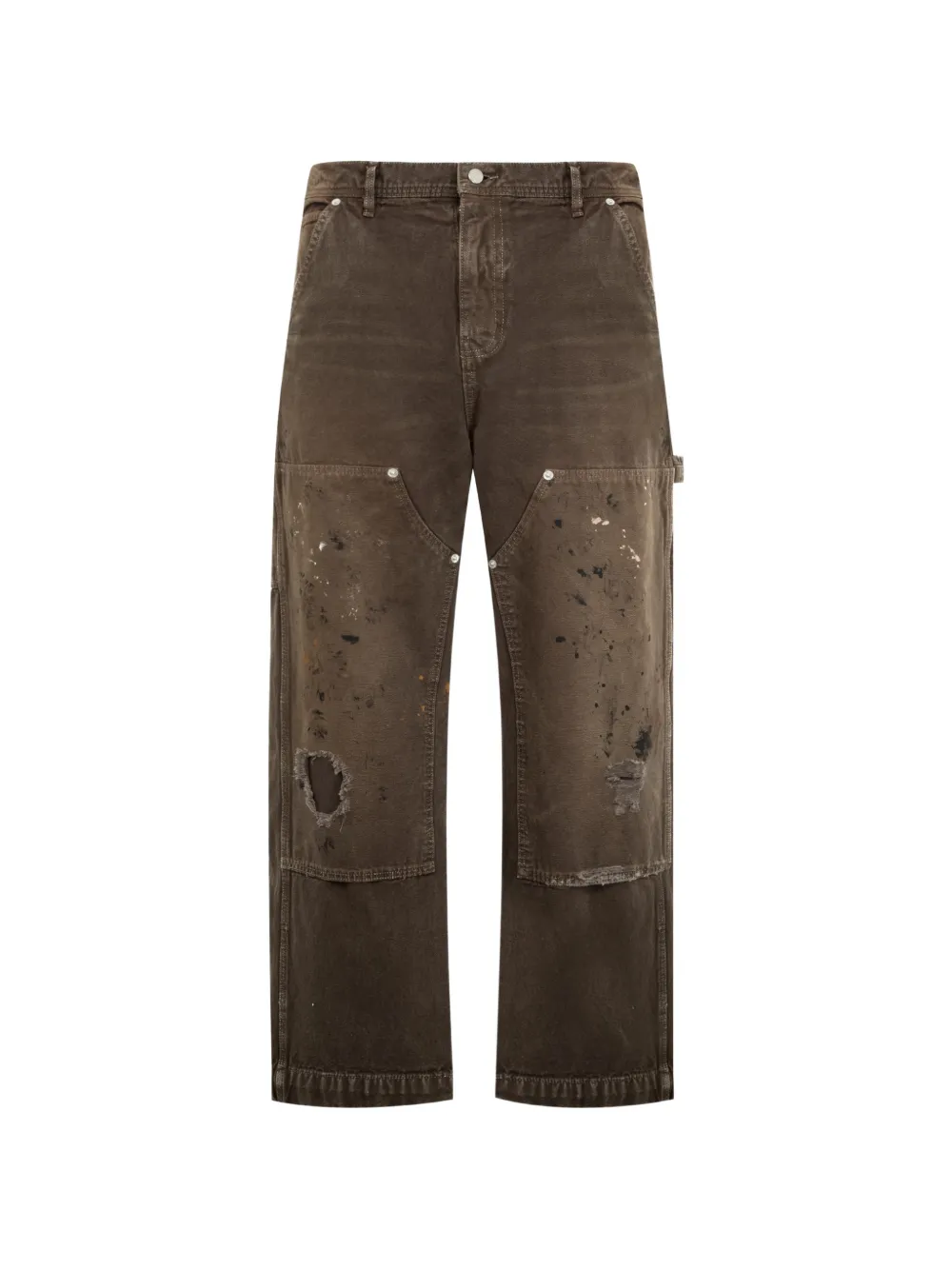 Enfants Riches Déprimés paint-splatter distressed jeans