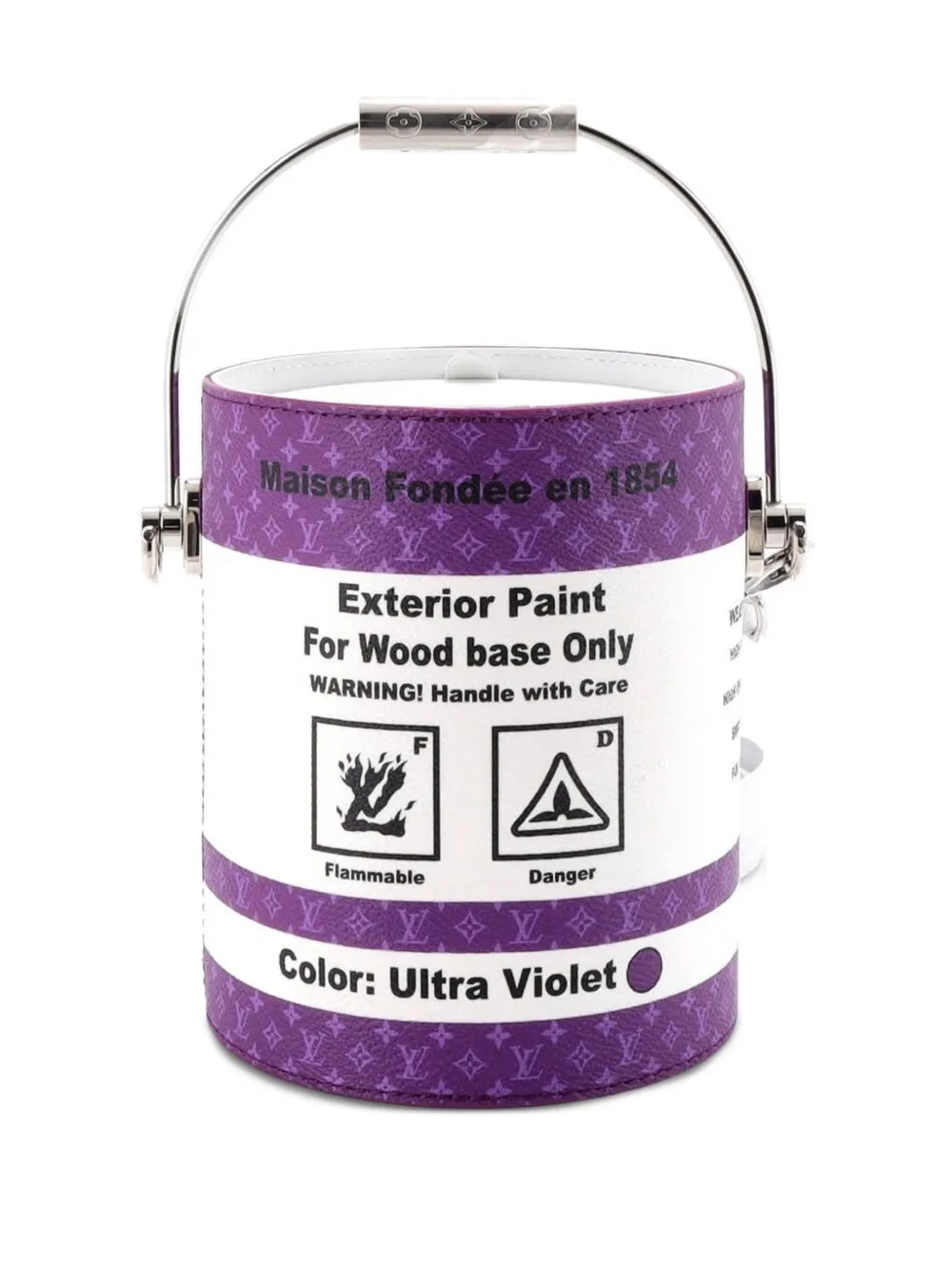 Louis Vuitton Pre-Owned LV Paint Can Bag Monogram Canvas and Leather crossbody bag - Violett