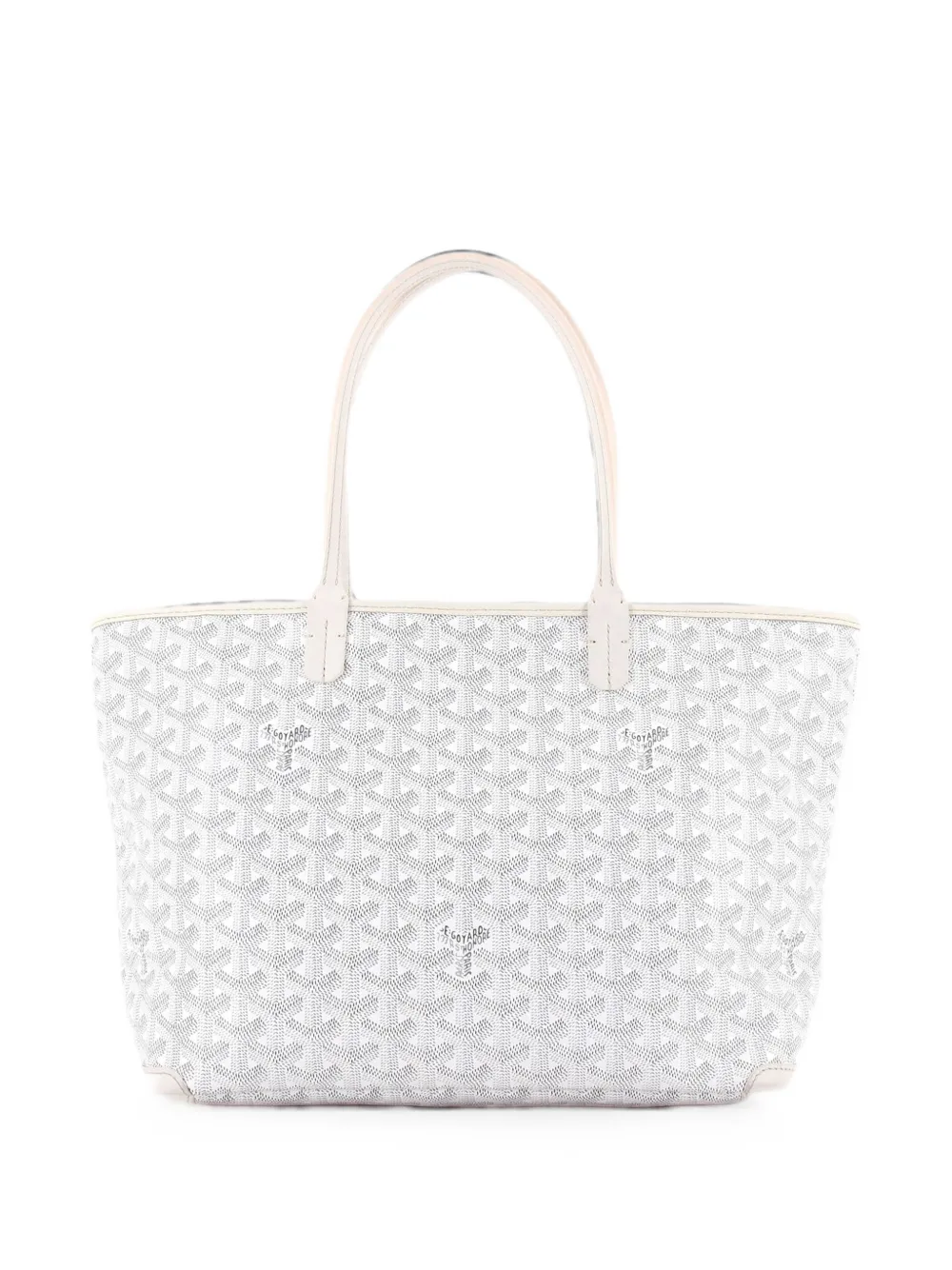 Goyard Pre-Owned Beschichtete Artois PM Canvas-Tote Bag - Weiß