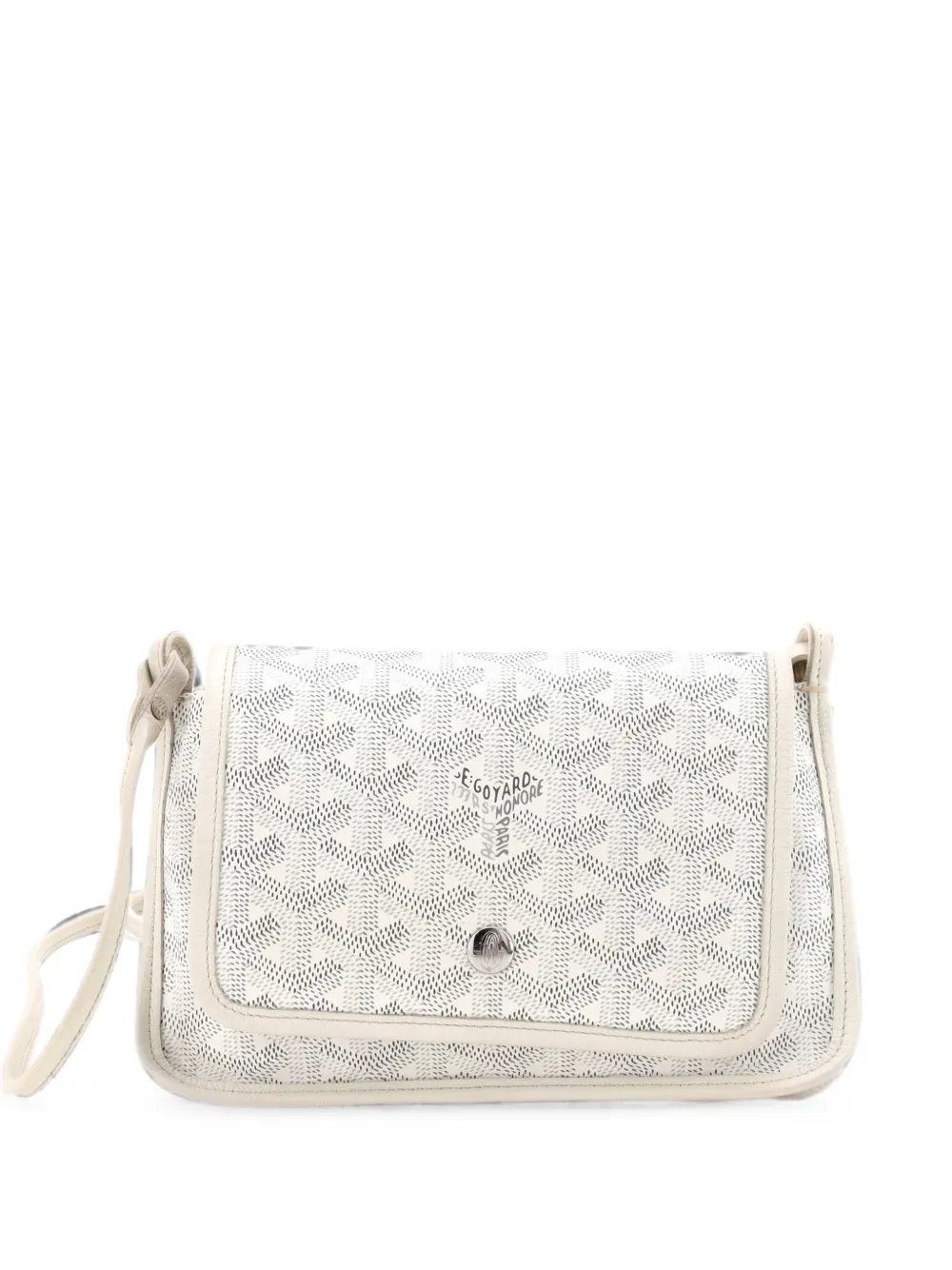 Goyard Pre-Owned Plumet Umhängetasche aus beschichtetem Canvas - Weiß