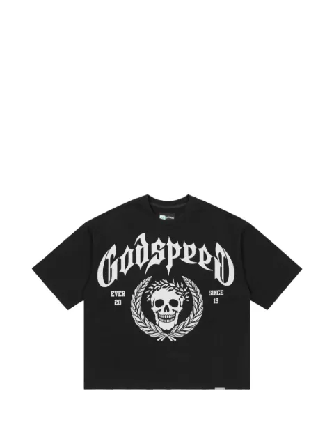 GODSPEED Victor Crest graphic-print T-shirt