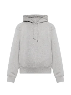 GANNI Teddy Zip Hooded Jacket | Grey | FARFETCH