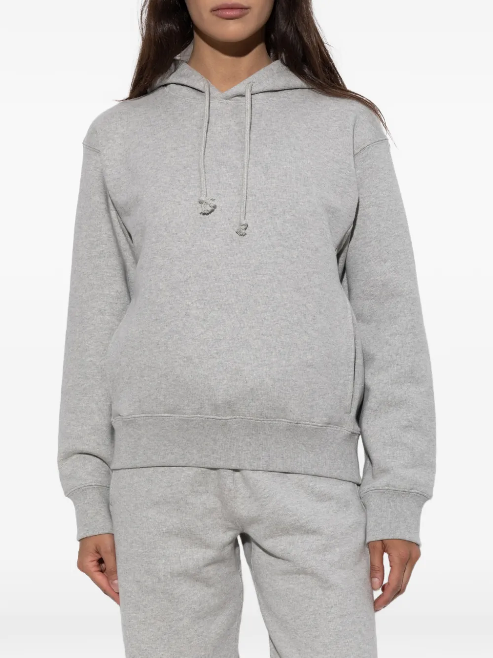 Victoria Beckham Mica hoodie met buidelzak Grijs