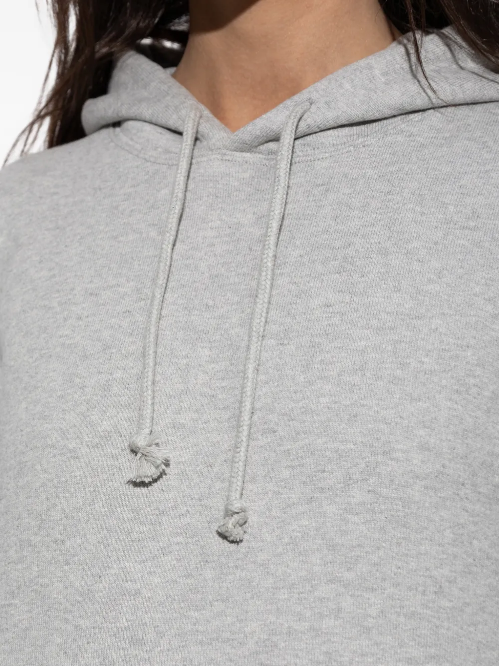 Victoria Beckham Mica hoodie met buidelzak Grijs
