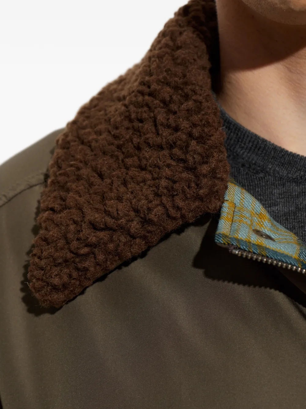 Maison Margiela Jack met zakdetail Groen