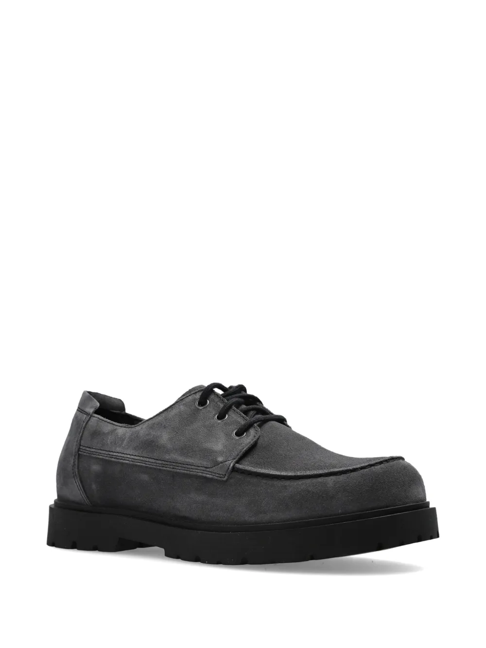 Birkenstock Highwood Moc Lace Low nubuck shoes Grijs