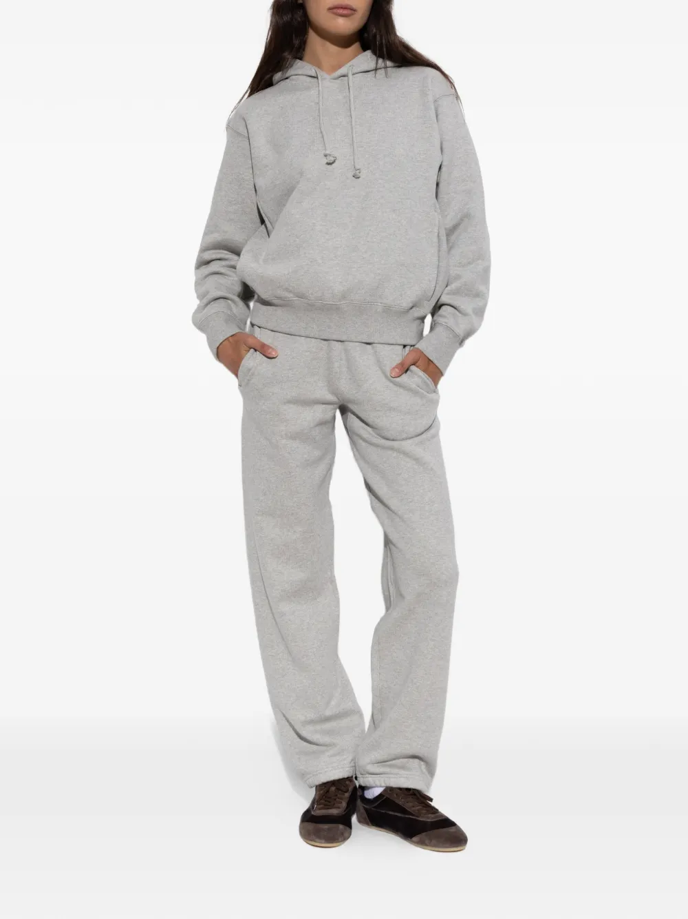 Victoria Beckham Jules trainingsbroek met trekkoord-taille Grijs