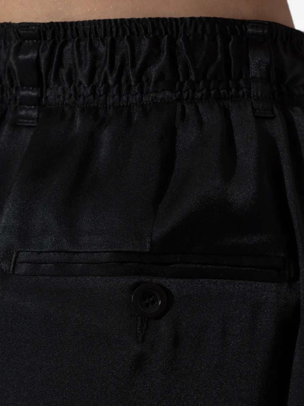 Maison Margiela Broek met trekkoord Zwart
