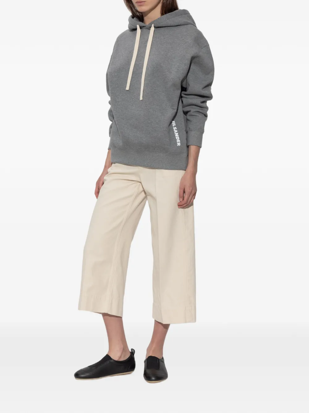 A.P.C. Thelma geplooide jeans met wijde pijpen Beige