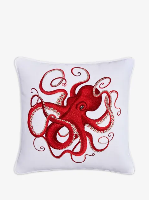 DYVOSHYV Octopus's Hospitality embroidered pillow