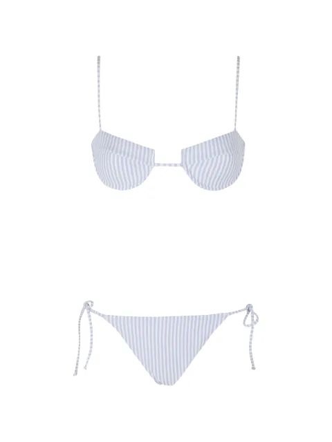 MC2 Saint Barth Sarielle striped bikini