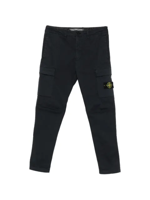 Stone Island logo-patch trousers