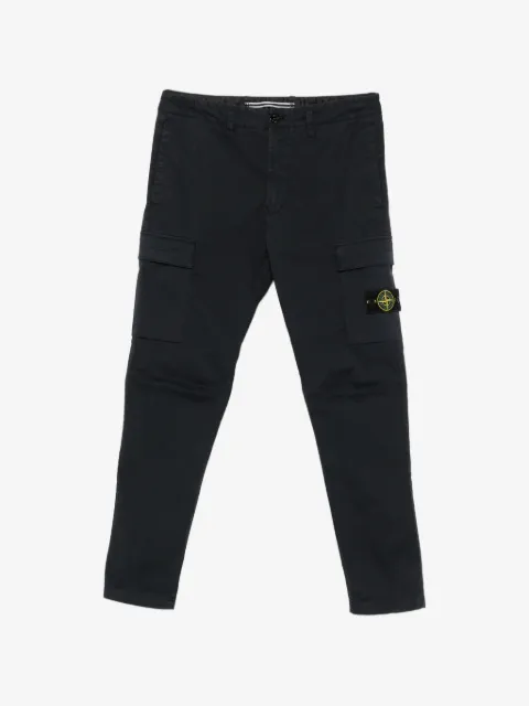 Stone Island pantalones con parche del logo