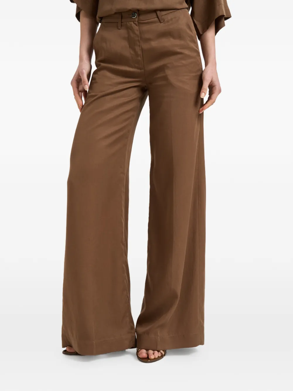 Nine In The Morning Nadia trousers - Marrone