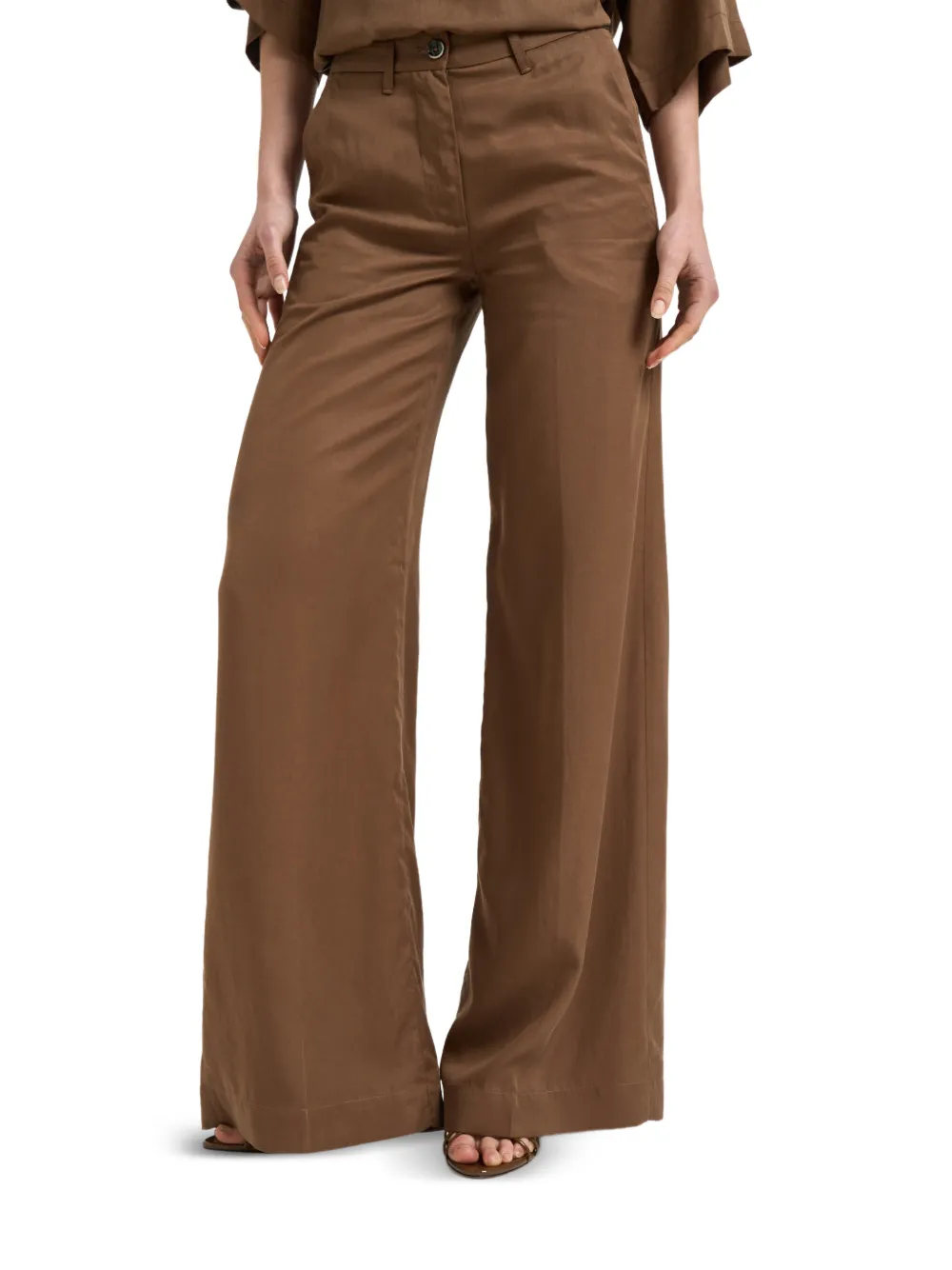 Nine In The Morning Nadia trousers - Marrone